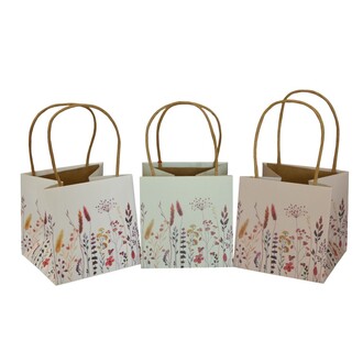 Papier Geschenktasche Blumenwiese