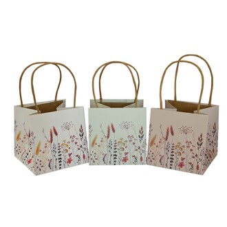 Papier Geschenktasche Blumenwiese