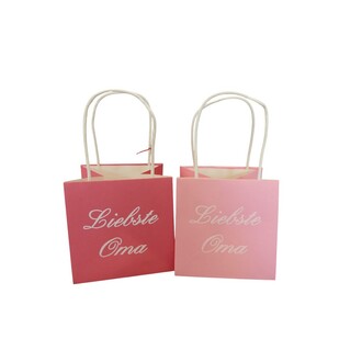 Papier Geschenktasche Liebste Oma