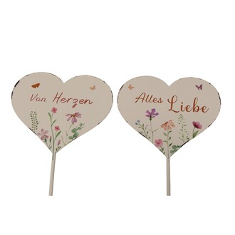 Metall Beerenherz Von Herzen/Alles Liebe