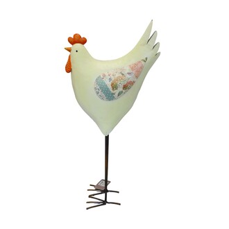 Metall Huhn Selma