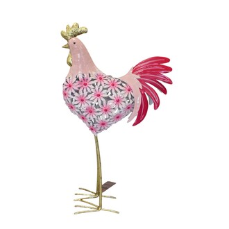 Metall Huhn Pinky
