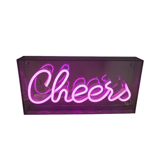 LED Schild Cheers