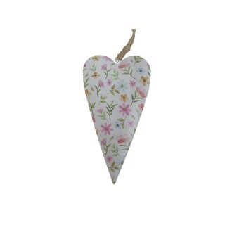 Metall Herz Flower