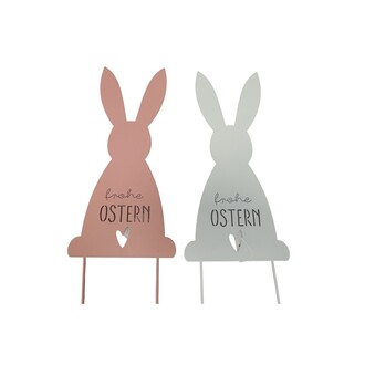 Metall Beetstecker Hase