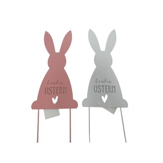 Metall Beetstecker Hase