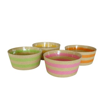 Kunststoff Cocosschale Jute-Deko