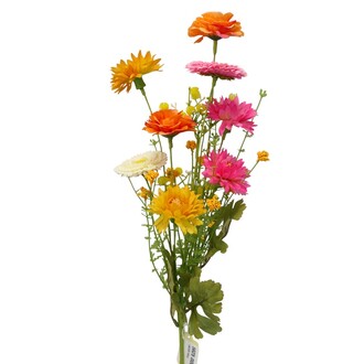 Kunststoff Blumenstrauß Multi