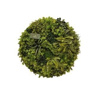 Kunststoff Blättermatte Verde/rund