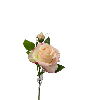 Kunststoff Rosenzweig Klara/Blüte/Knospe