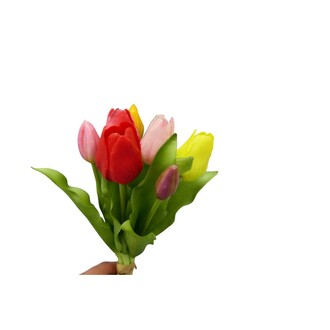 Kunststoff Tulpenbund Paperbag/x7