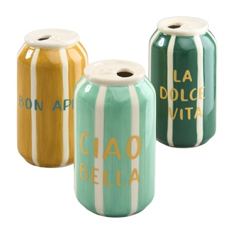 Keramik Vase Getränkedose