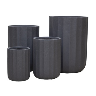 Clayfibre Planter Flori/Stripes