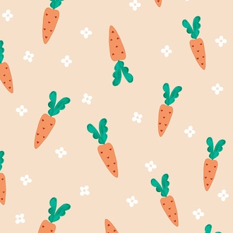 Osterserviette Möhrchen