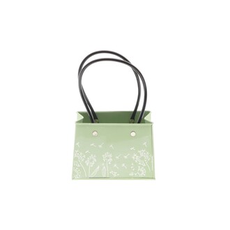 Metall Tasche Flower Bag