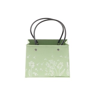 Metall Tasche Flower Bag
