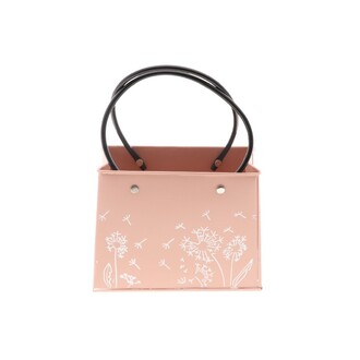 Metall Tasche Flower Bag