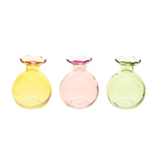 Glas Vase/Bauchig Blossie