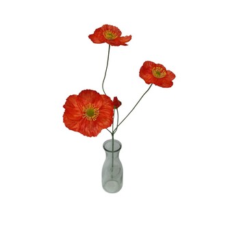 Kunststoff Mohnzweig Valerie