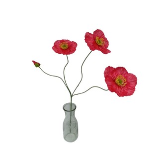 Kunststoff Mohnzweig Valerie