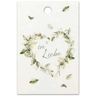 Papier Geschenkanhänger Muttertag/In Love