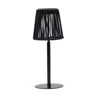 Metall Tischlampe Plastikkordel/Solar