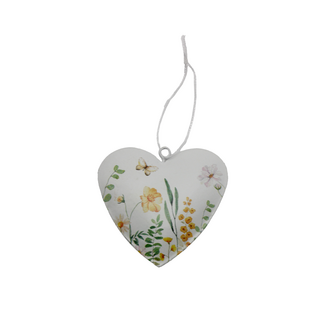 Metall Herz Blumen