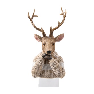 Resin Büste Hirsch