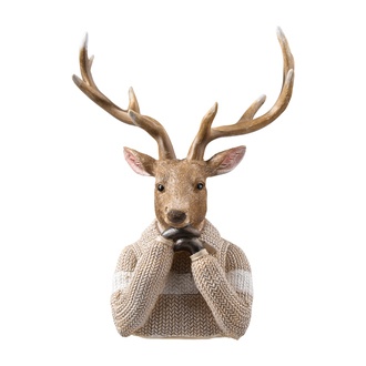 Resin Büste Hirsch