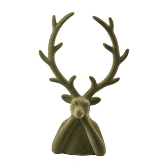 Kunststoff Büste Hirsch Flocky