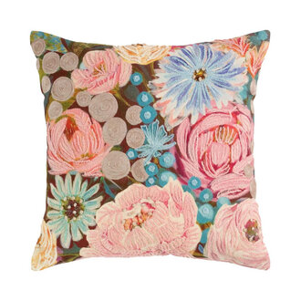 Stoff Kissen Wildblumen