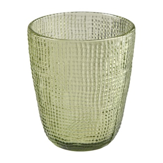 Glas Teelichtbecher Tumble