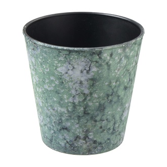Kunststoff Übertopf Marmor