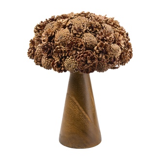 Holz Pilz Zapfen