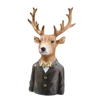 Resin Büste Hirsch im Sakko