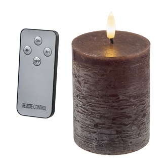 wax LED candle Frosted