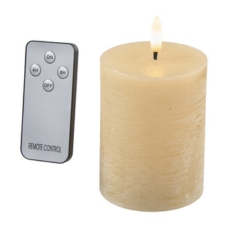 wax LED candle Frosted