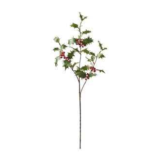 Kunststoff Zweig Ilex/Beeren