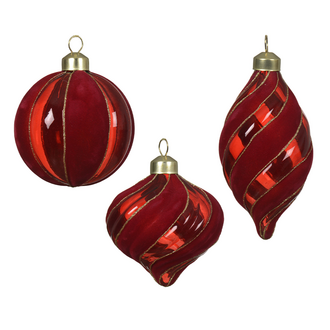 boule de Noël Rouge