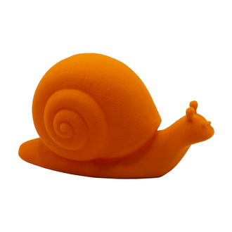 Kunststoff Schnecke Rosalie/beflockt