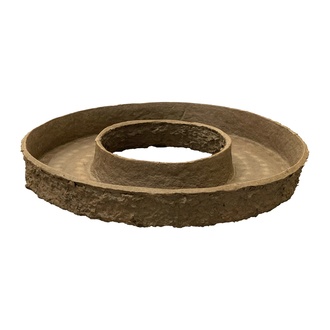 Altpapier Pflanzring Brown