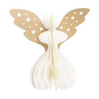 Papier Engel Flori/Pappflügel