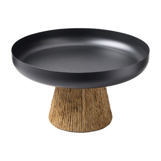 Metall Tablett Juteband