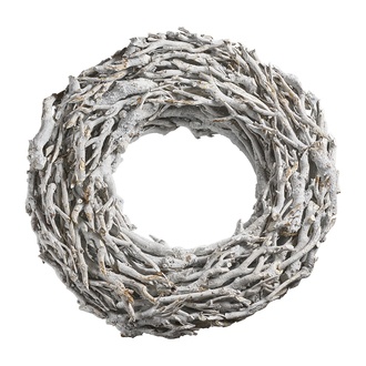 Holz Kranz Holzstücke