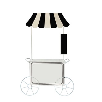 Metall Wagen Blumentisch/Spring in the Air