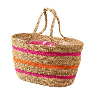 Seegras Tasche Streifen