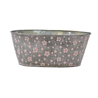 Zink Jardiniere Blüten