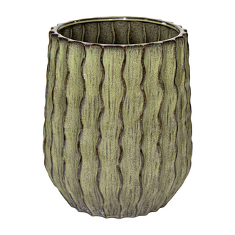 Keramik Vase Boheme/Rib