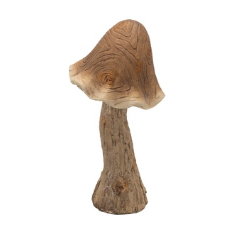 Resin Pilz Holzoptik