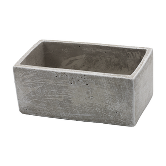 Zement Jardiniere Grey